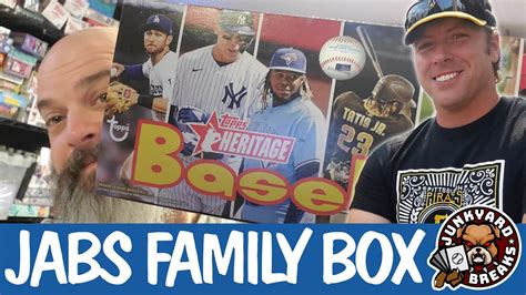  Jabs Family. NEW RELEASE! 2023 TOPPS TIER ONE! October 25. Hey everybody, I have a new release preview video spot for 2023 Topps Tier One. I have a whole case and ... 